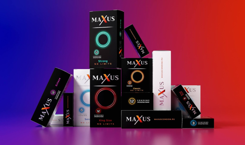 MAXUS安全套包裝設(shè)計(jì)“行星”元素