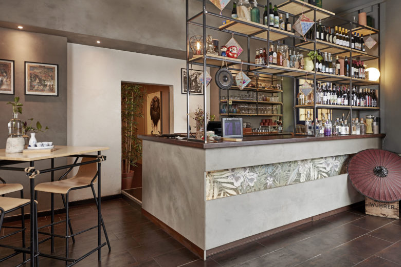 Dhabbu亞洲美食餐廳餐飲空間設計，突出亞洲元素