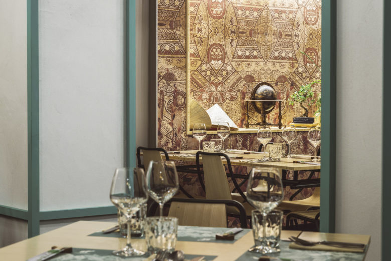 Dhabbu亞洲美食餐廳餐飲空間設計，突出亞洲元素