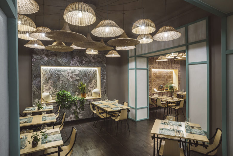 Dhabbu亞洲美食餐廳餐飲空間設計，突出亞洲元素