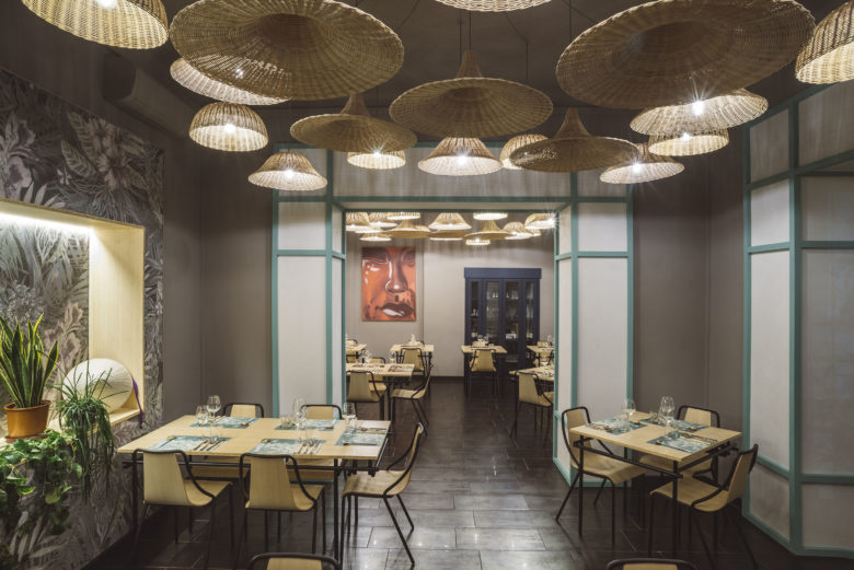 Dhabbu亞洲美食餐廳餐飲空間設計，突出亞洲元素