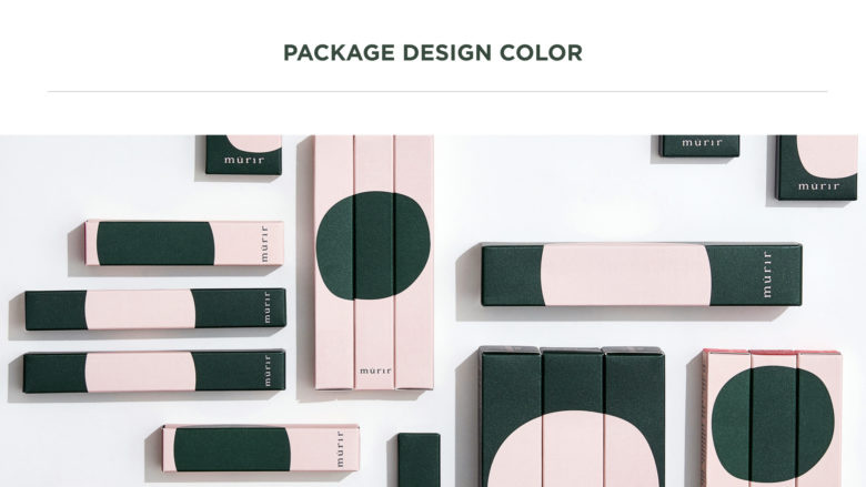 m?rir化妝品品牌vi視覺形象設計與包裝設計