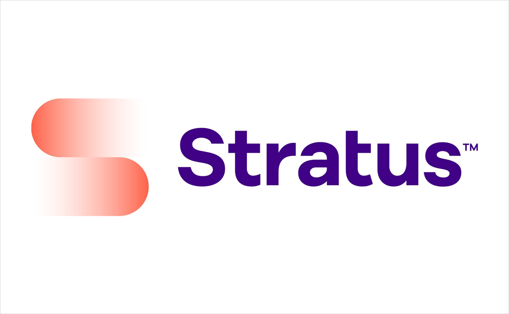 MC標牌服務集團更新品牌名稱Stratus和logo設計，兩個漸變色塊組成S