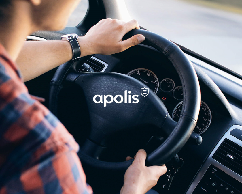 Apolis保險公司盾牌logo設計與企業品牌vii視覺識別設計-上海vi設計公司