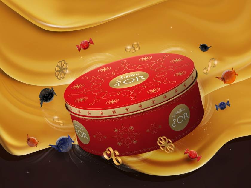 Jubileu巧克力包裝設計“50周年紀念版”