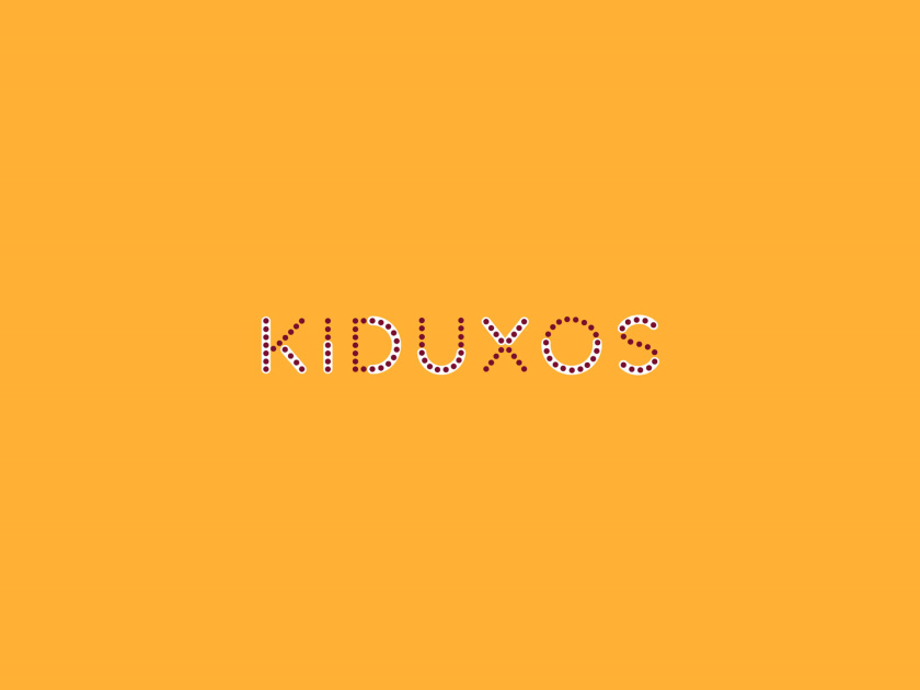 KIDUXOS兒童商店品牌logo設計vi設計與店鋪空間設計