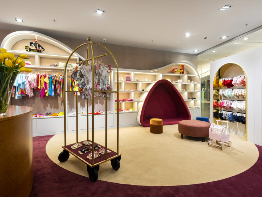 KIDUXOS兒童商店品牌logo設計vi設計與店鋪室內空間設計