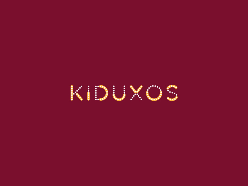 KIDUXOS兒童商店品牌logo設計vi設計與店鋪空間設計