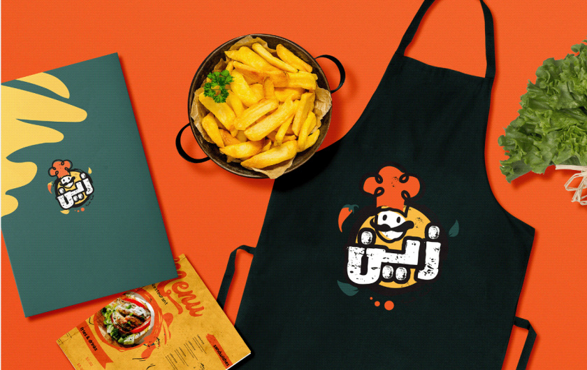 Zain restaurant 三明治西式快餐餐廳餐飲logo設(shè)計(jì)vi設(shè)計(jì)，疏漏的手繪風(fēng)格