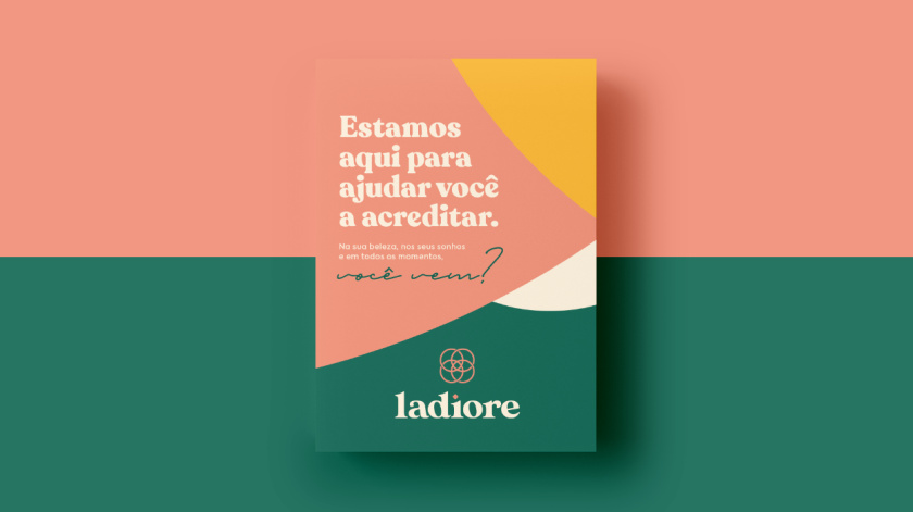 ladiore 女性時尚品牌logo設計與視覺識別vi設計，源自四個象征