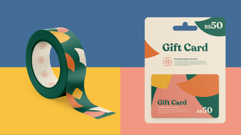 ladiore 女性時尚品牌logo設計與視覺識別vi設計，源自四個象征