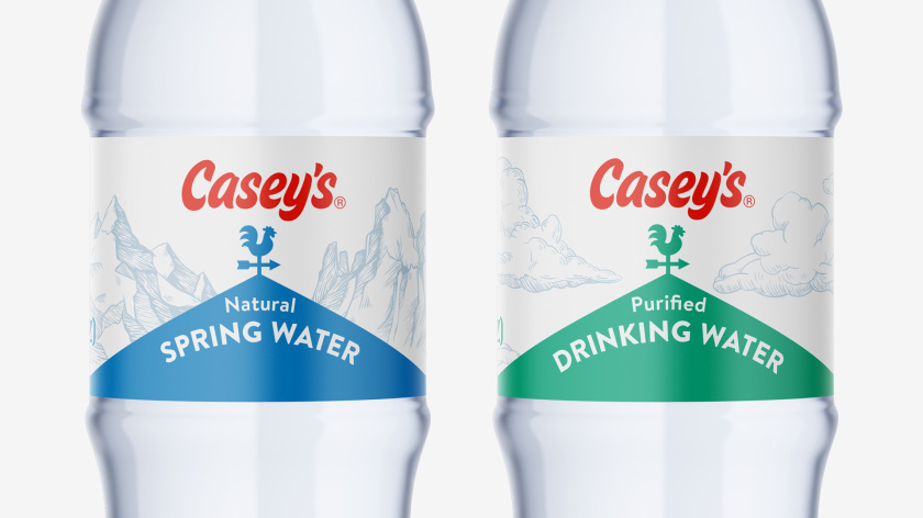 Casey便利店與比薩連鎖店logo設計品牌形象vi設計包裝設計，公雞風標+房屋谷倉造型