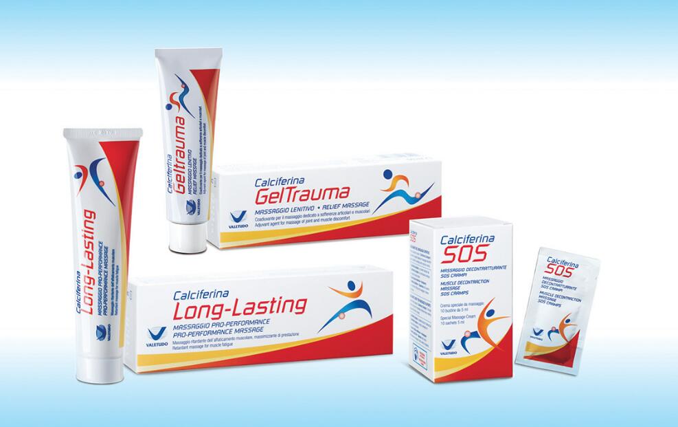 Caciferina?運動創傷系列保健藥品包裝設計-上海包裝設計公司