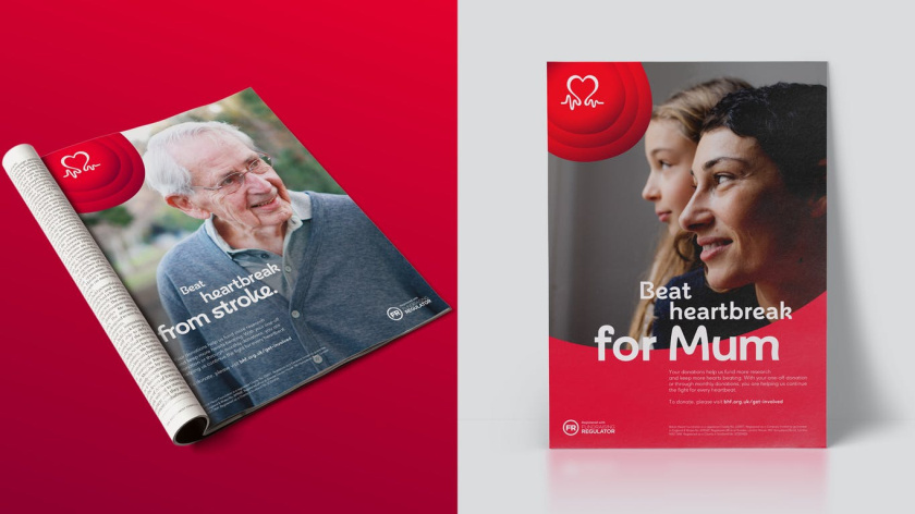 BHF英國心臟基金會“永遠擊敗心碎”品牌策劃品牌形象設計塑造