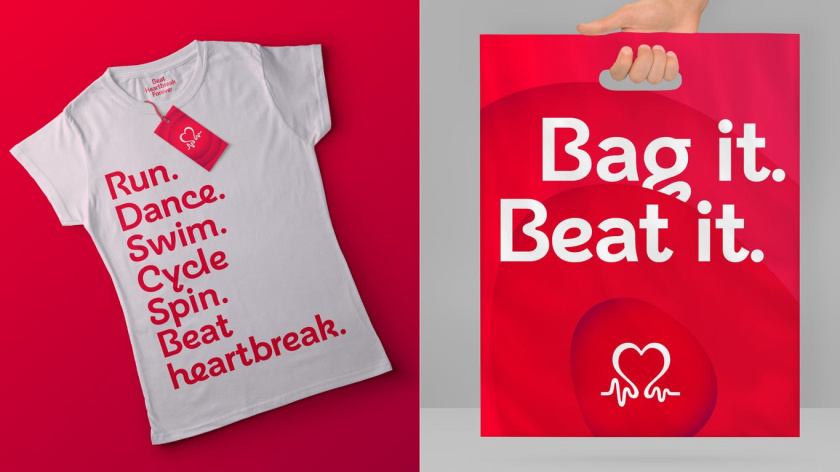 BHF英國心臟基金會“永遠擊敗心碎”品牌策劃品牌形象設計塑造