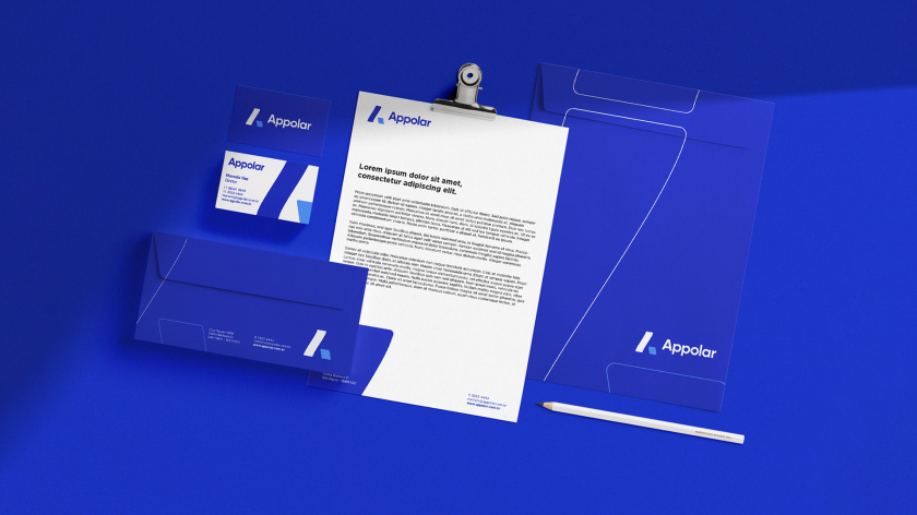 Appolar 環境清潔和衛生消毒公司vi視覺識別設計logo設計