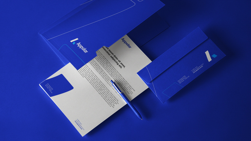 Appolar 環境清潔和衛生消毒公司vi視覺識別設計logo設計