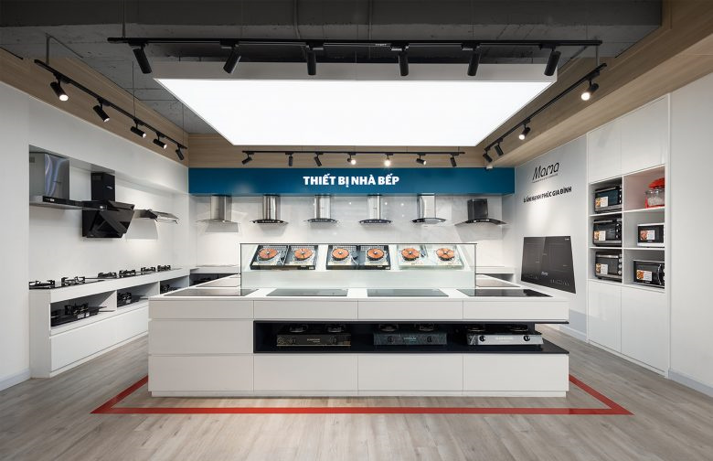 SUNHOUSE 廚房電器用品展廳店鋪空間設計