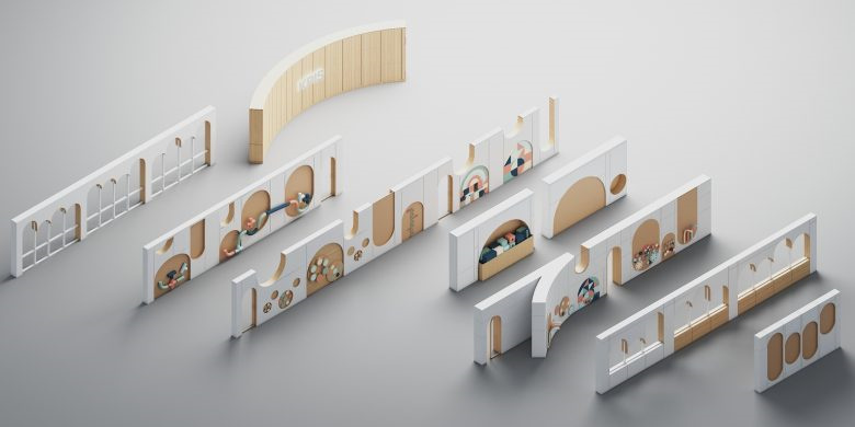 KPIS幼兒園室內教育空間設計與寓教于樂的游戲墻設計