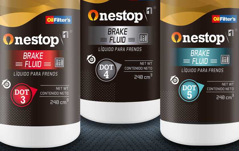 OneStop 汽車潤滑油包裝設(shè)計，動態(tài)漸變色塊風(fēng)格