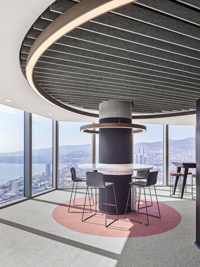 施耐德電氣辦公室室內空間設計，良好的開放辦公環境與隔音設計