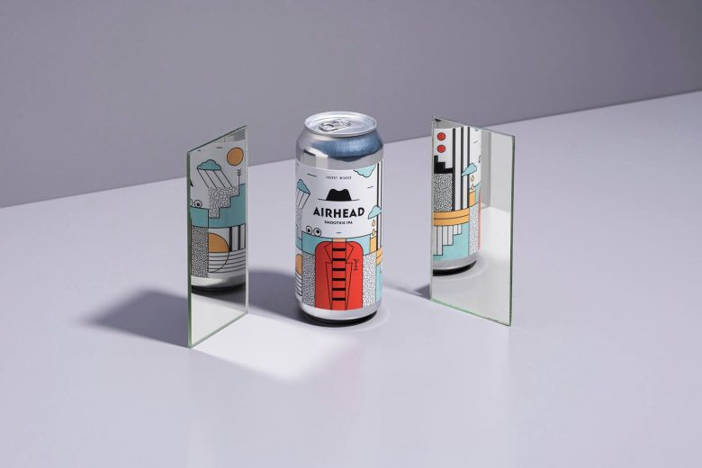 FUERST WIACEK啤酒包裝設計，每一個都是不同的插畫，不同的藝術品