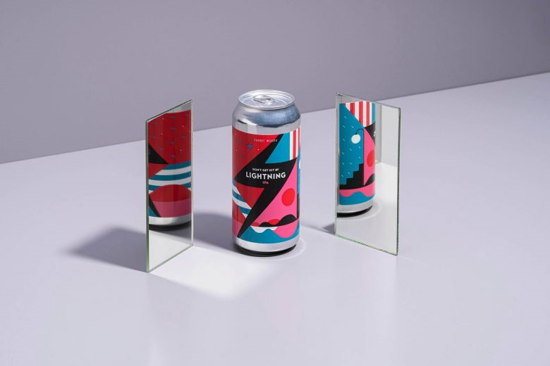 FUERST WIACEK啤酒包裝設計，每一個都是不同的插畫，不同的藝術品