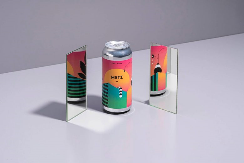 FUERST WIACEK啤酒包裝設計，每一個都是不同的插畫，不同的藝術品