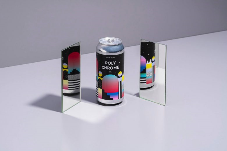 FUERST WIACEK啤酒包裝設計，每一個都是不同的插畫，不同的藝術品