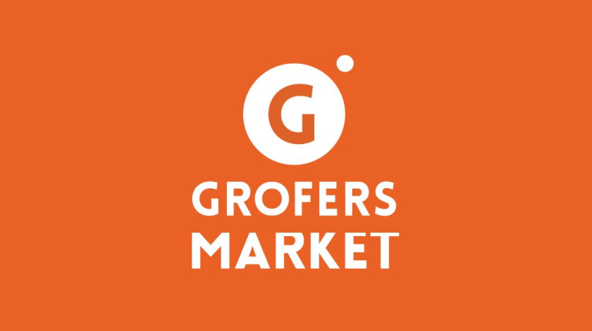 Grofers Market 食品超市品牌vi形象設計-logo設計
