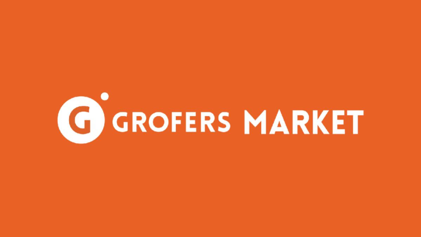 Grofers Market 食品超市品牌vi形象設計-logo設計