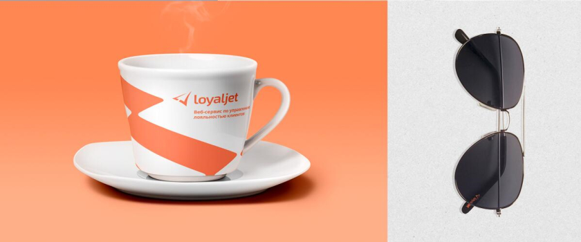 LoyalJet 航空服務公司企業飛機logo設計與閃電vi設計