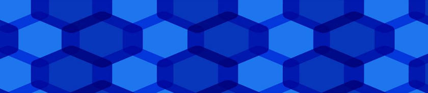 Puramed食品營養補充劑制造企業公司logo設計vi設計，相互嵌套六邊形輔助圖形設計