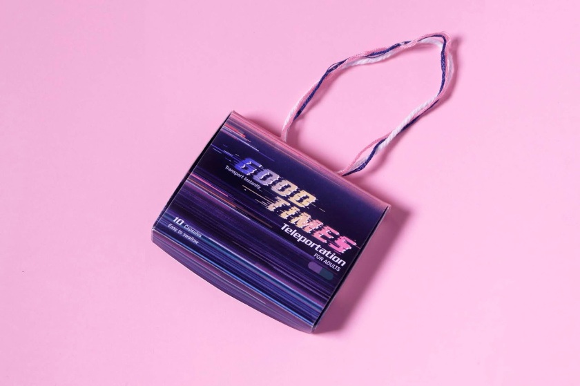 概念包裝：好時光隱形傳送藥品包裝設(shè)計