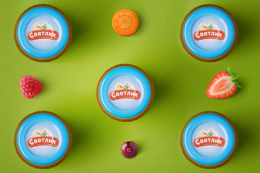 CBETNMK蔬菜花蜜濃縮果汁包裝設計與螢火蟲卡通logo設計