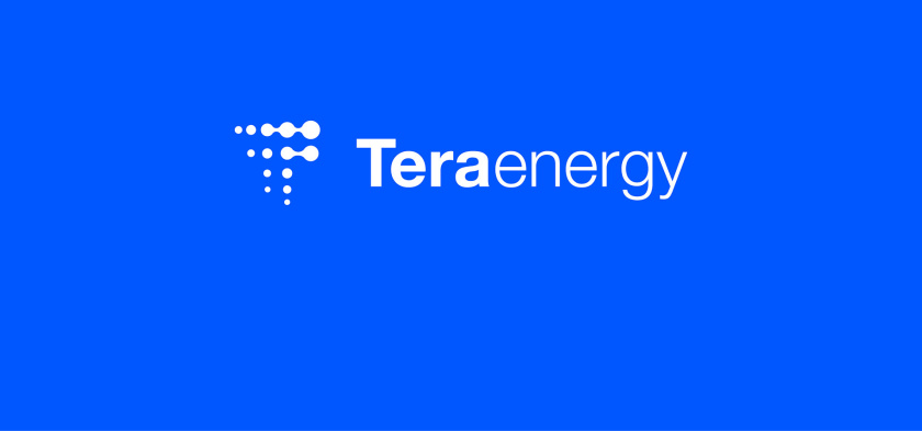 Tera Energy 能源咨詢公司logo設計vi設計，動態圓點科技風格