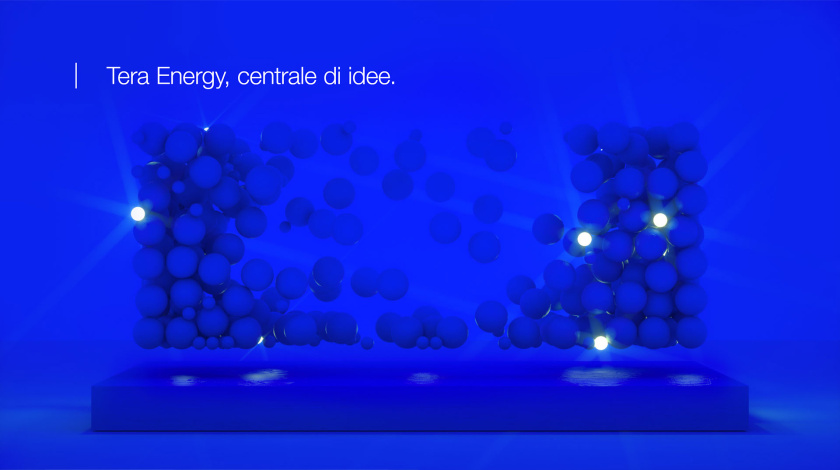 Tera Energy 能源咨詢公司logo設計vi設計，動態圓點科技風格