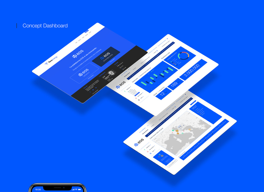 Tera Energy 能源咨詢公司logo設計vi設計，動態圓點科技風格