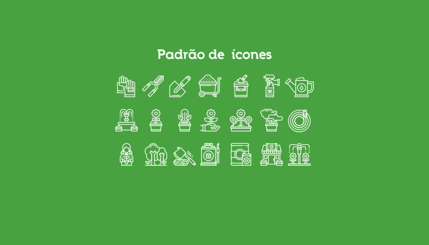 圣維德園藝鮮花綠植花園品牌形象vi視覺識別設計，多彩幾何圖形風格