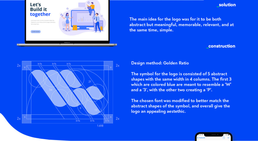 TripleWP wordpress模板網站科技公司logo設計與vi設計，科技藍色風格