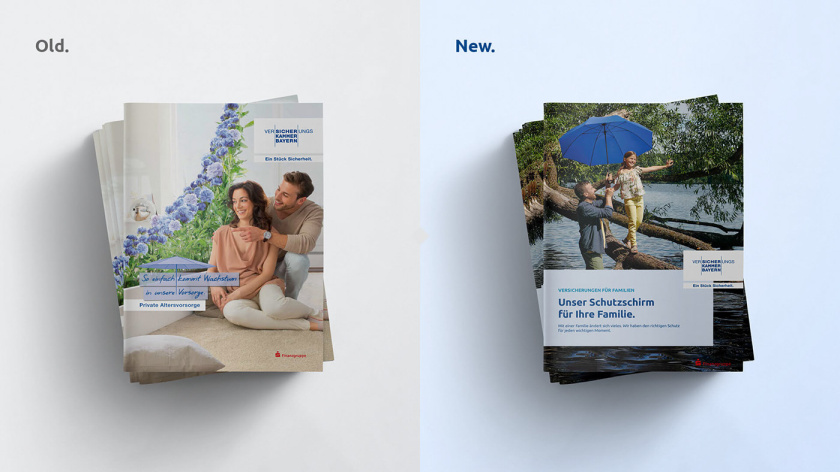 拜仁保險公司品牌vi視覺形象系統設計規范，靈活便于應用