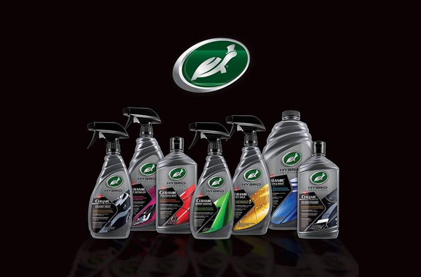 turtlewax 龜牌汽車養護用品包裝設計，動感立體版式分隔風格