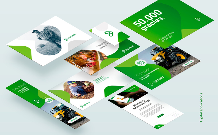 Agroads 農(nóng)業(yè)電子商務品牌logo設計vi設計