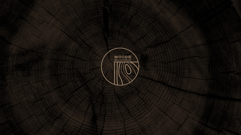 Woodie 高端家具制造品牌logo設(shè)計(jì)vi設(shè)計(jì) ”木紋元素“