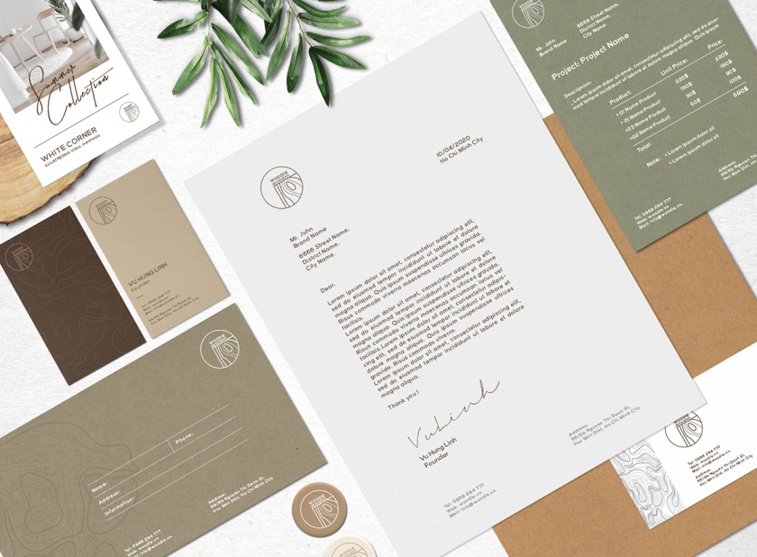 Woodie 高端家具制造品牌logo設(shè)計(jì)vi設(shè)計(jì) ”木紋元素“