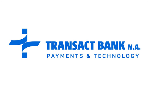Transact 國際結(jié)算銀行品牌命名與logo設(shè)計