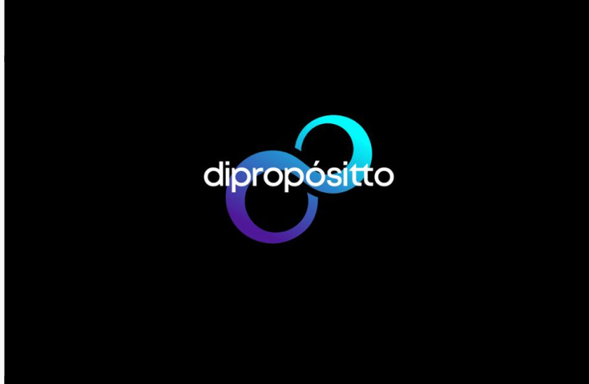 dipropósito 健身會所品牌視覺形象設計vi設計，活力動感的漸變色風格