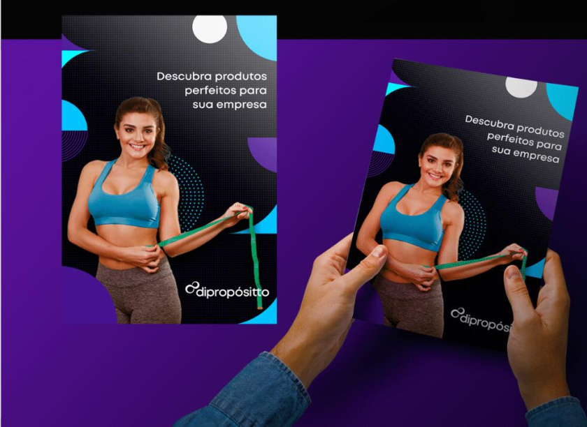 dipropósito 健身會所品牌視覺形象設計vi設計，活力動感的漸變色風格