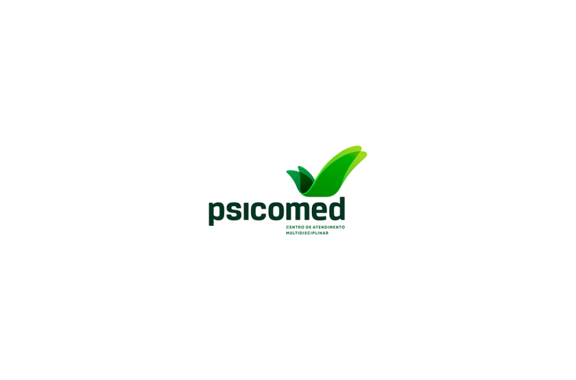 Psicomed 醫院品牌形象設計logo設計vi設計，高端與富有生命力