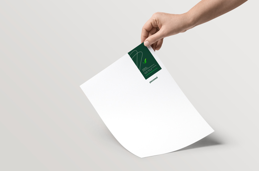 Psicomed 醫院品牌形象設計logo設計vi設計，高端與富有生命力